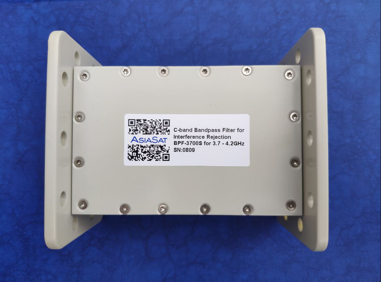 AsiaSat 5G Interference Rejection Bandpass Filter