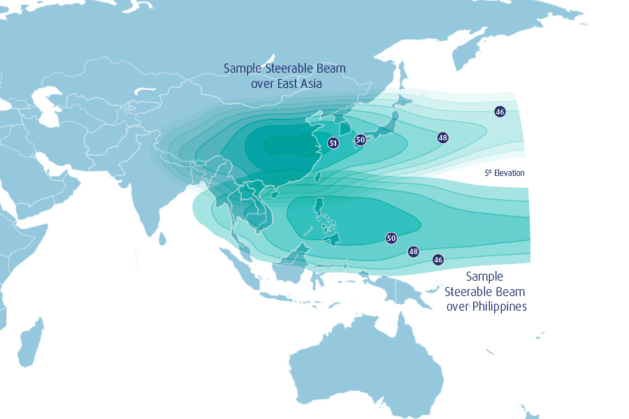 Beam Satelit Asiasat 5 Ku Band - New Images Beam
