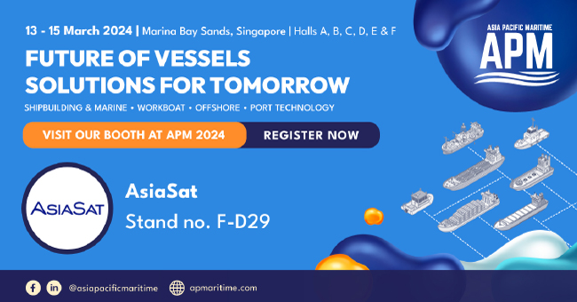 AsiaSat @Asia Pacific Maritime 2024