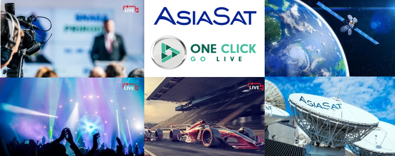 AsiaSat takes a strategic stake in leading live streaming service ‘One Click Go Live’